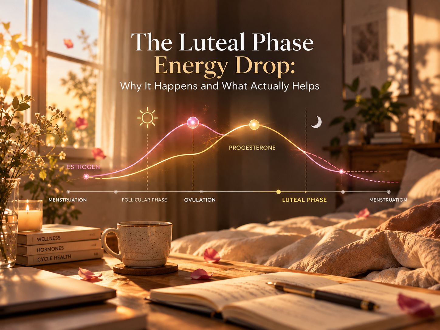 The luteal phase energy drop: why it happens and what actually helps