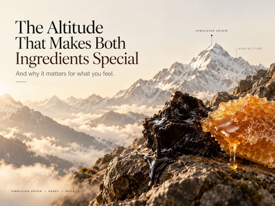 The altitude that makes both ingredients special and why it matters for what you feel