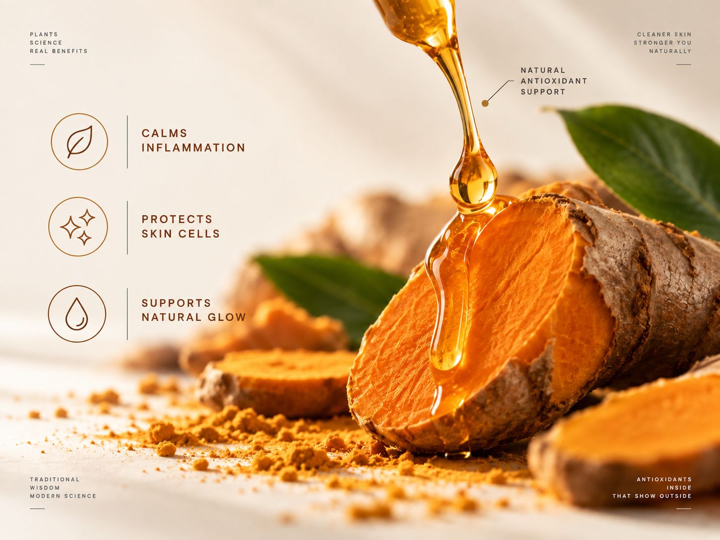 Curcumin and skin clarity: the antioxidant mechanism behind the glow