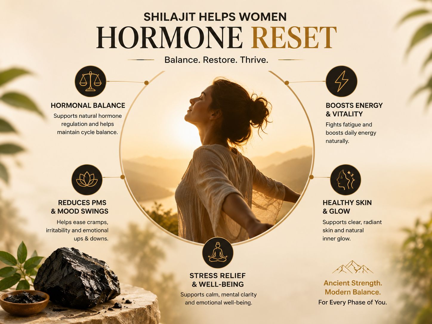 The 90-day She-lajit hormonal reset: what actually changes month by month