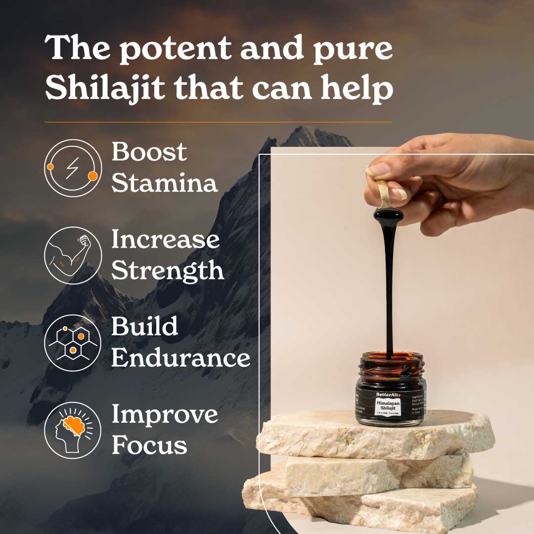 Himalayan Shilajit Resin | Lab-tested for Purity | 20g, 67 servings