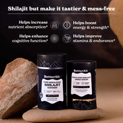 Shilajit Power Bundle | Shilajit Gummies + Shilajit Honey Sticks