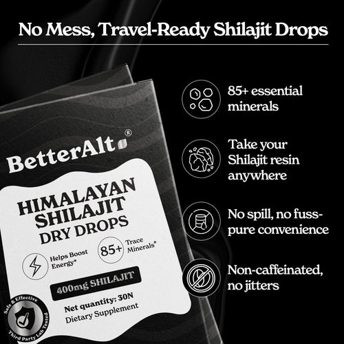 Shilajit Dry Drops