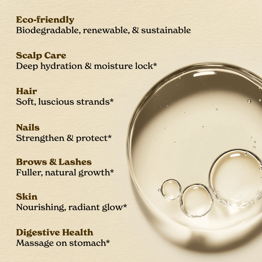 Castor Oil for hair, skin, nails