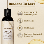 Castor Oil for hair, skin, nails
