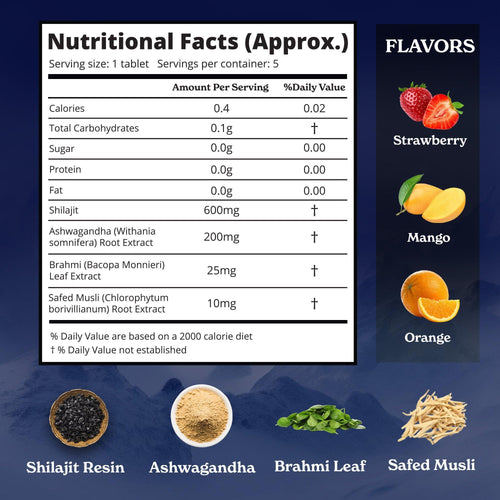 Shilajit Effervescent Tablets