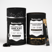 Shilajit Power Bundle | Shilajit Gummies + Shilajit Honey Sticks