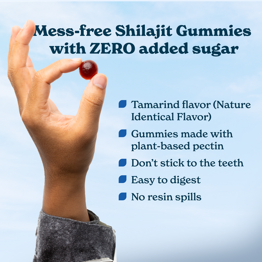 Shilajit + Moringa Gummies