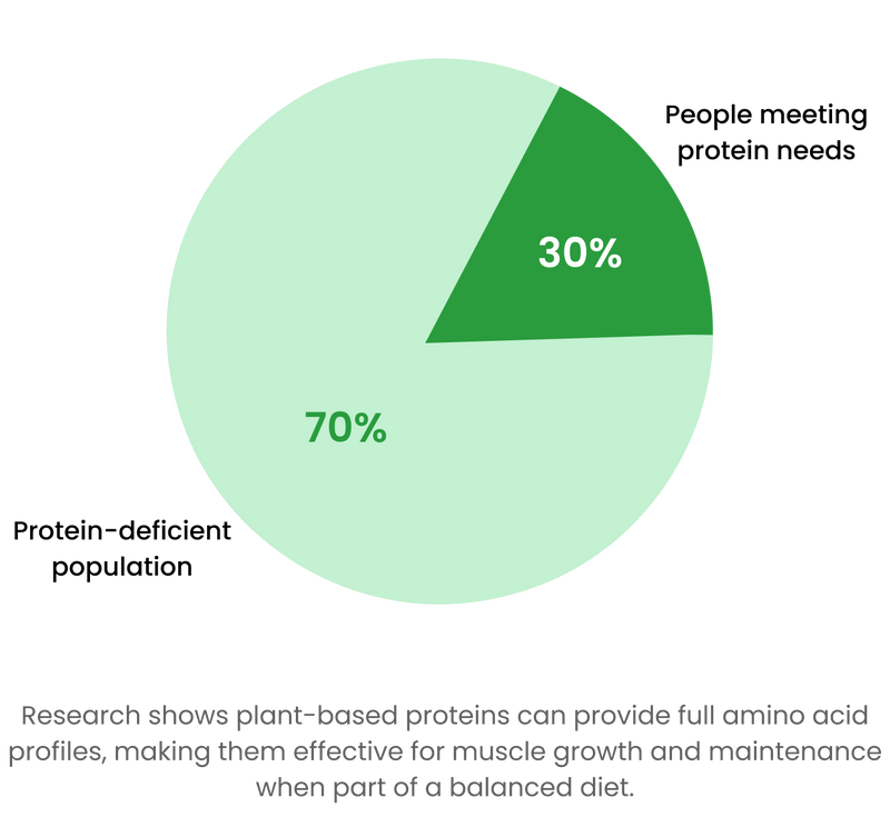 7 In 10 Indians <br>Don’t Meet Daily<br> Protein Needs