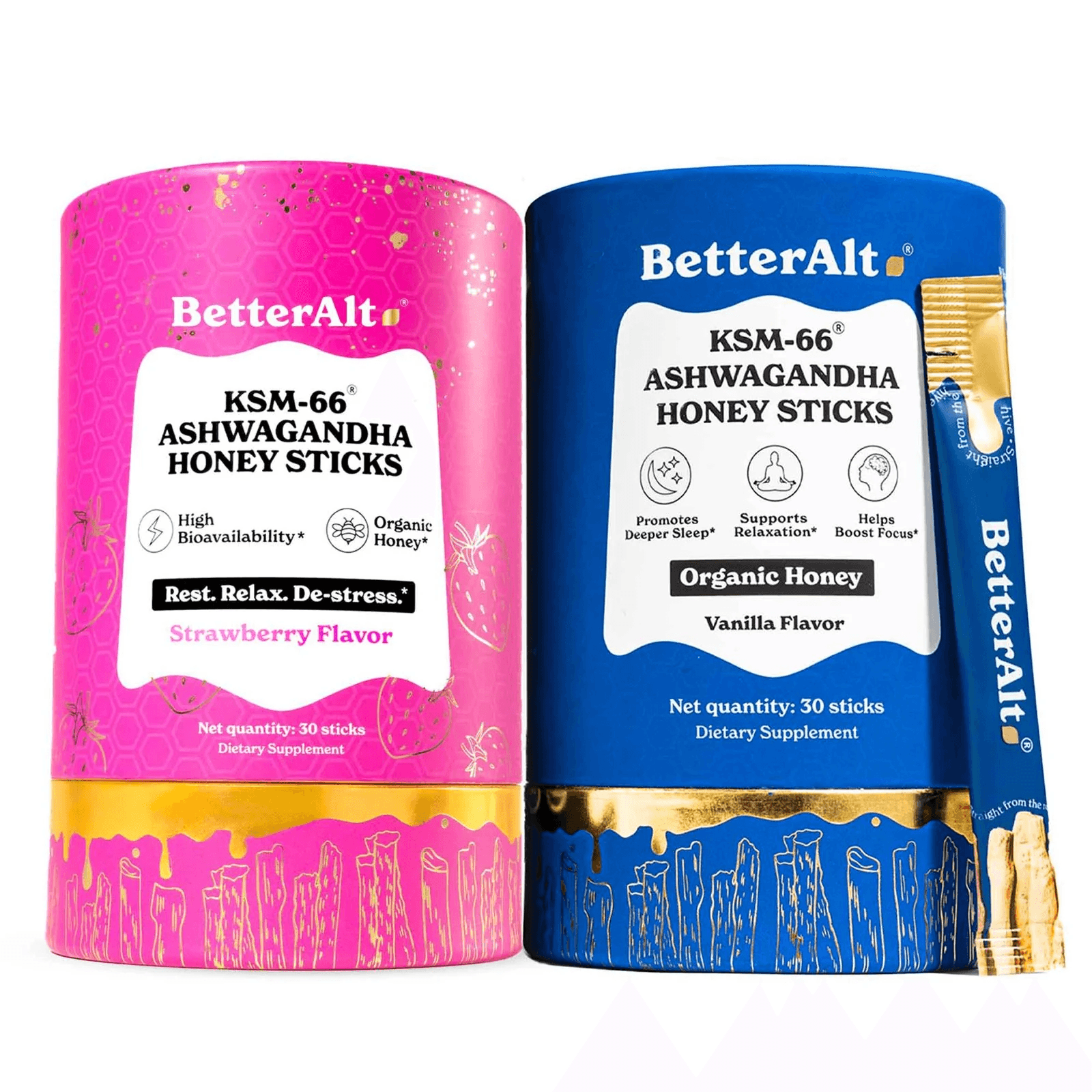 Vanilla + Strawberry Combo